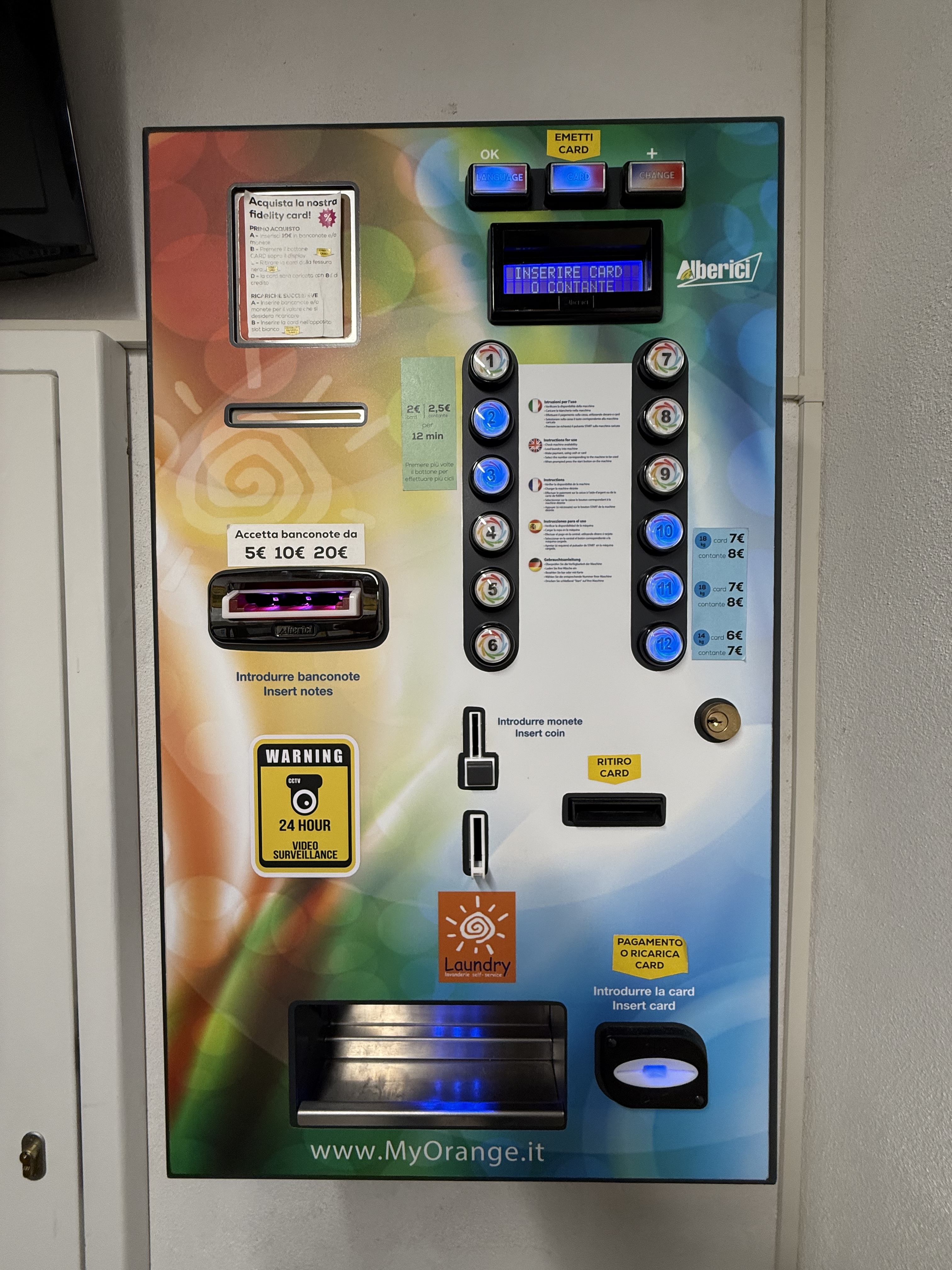 Cassa self service